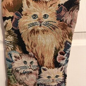 Cat Tapestry Crossbody Bag Purse